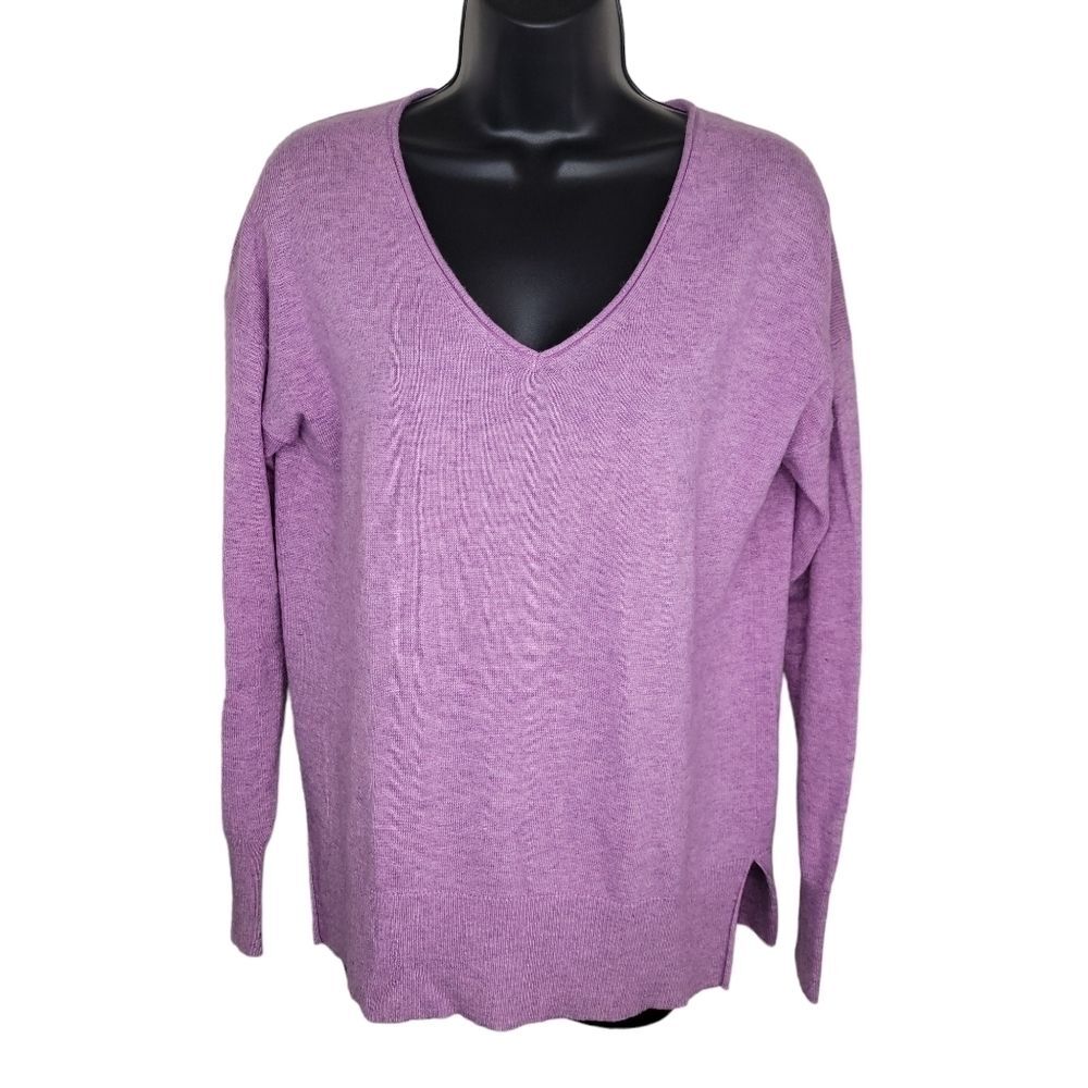 J. Crew v-neck wool blend swing sweater size Xs